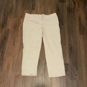 crown & ivy khaki pants